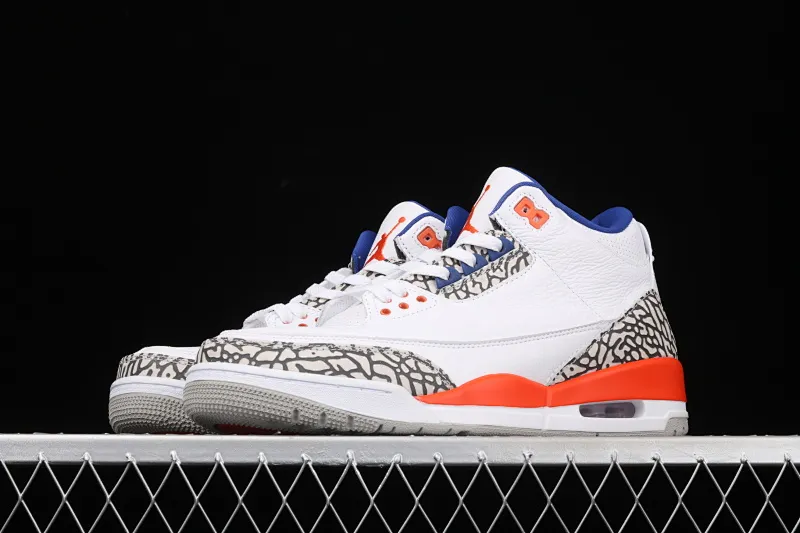 All categories Air Jordan Jordan series basketball shoes Air Jordan 3 Air Jordan 3 Retro "Knicks" AJ3 Joe 3 Knicks color 136064-148
